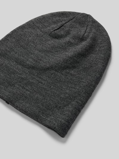 Barts Muts met labeldetail, model 'ECLIPSE' Antraciet - 2