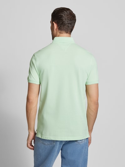 Tommy Hilfiger Regular fit poloshirt met labeldetail Lichtgroen - 5