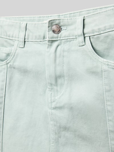 Mango Jeansrock im 5-Pocket-Design Mint 2