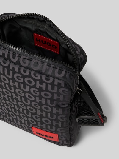 HUGO Umhängetasche mit Schulterriemen Modell 'ETHON' Black 5