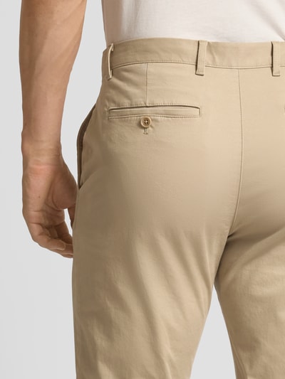 Tommy Hilfiger Relaxed Fit Hose aus Baumwoll-Mix Beige 3