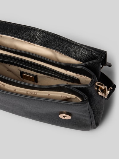 Guess Umhängetasche mit Label-Detail Modell 'GREGORIA' Black 5