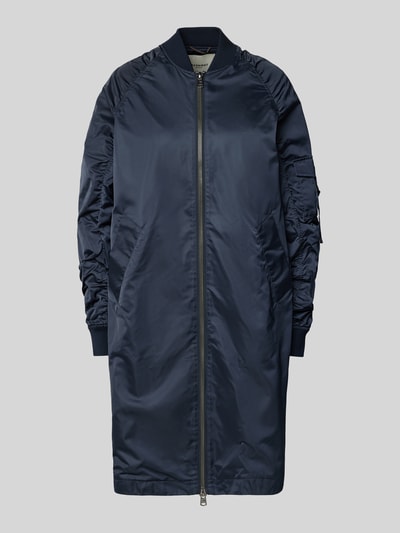 Beaumont Amsterdam Mantel mit Stehkragen Modell 'ALI' Marine 2