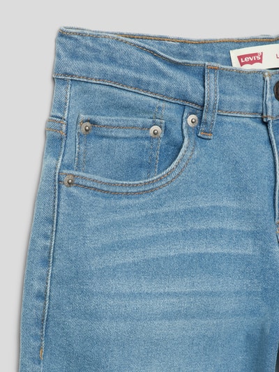 Levi’s® Kids Loose fit jeans met labelpatch Lichtblauw - 2