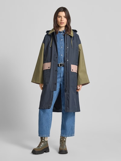 Barbour Regular Fit Funktionsjacke im Color-Blocking-Design Modell 'BLEARIGG' Dunkelgrau 1