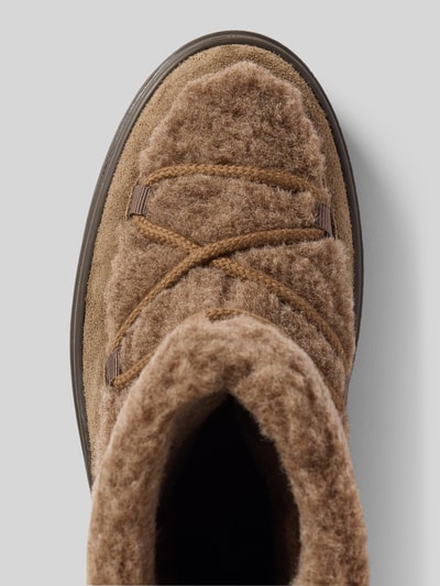 GANT Boots van leermix, model 'Snowhill' Taupe - 3
