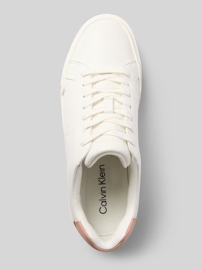 Calvin Klein Jeans Sneaker mit Label-Detail Weiss 3