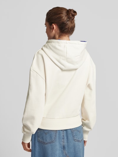 Hugo Blue Hoodie mit Kapuze Beige 5