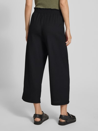 Tom Tailor Denim Regular fit culotte met elastische band Zwart - 5