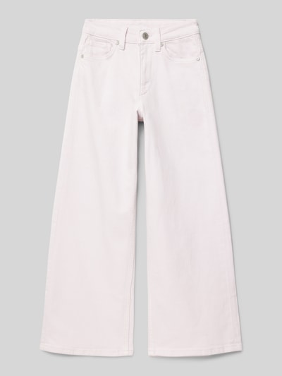 Tom Tailor Wide Leg Jeans aus Baumwoll-Mix Flieder 1