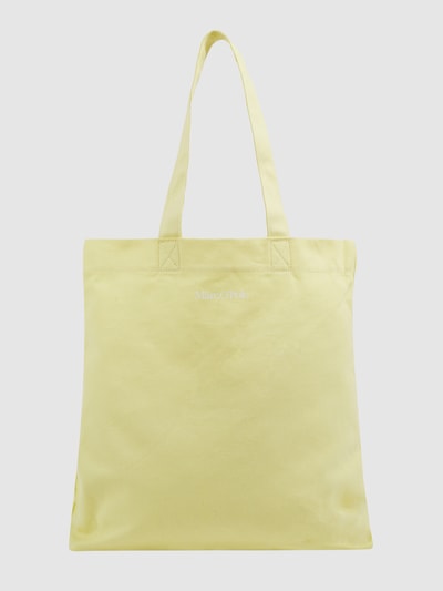 Marc O'Polo Tote Bag aus Canvas Hellgelb 1