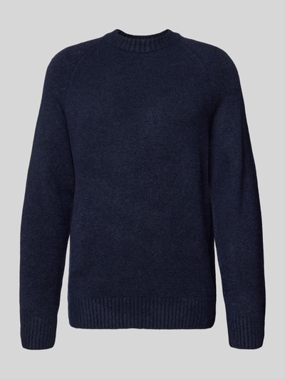 Les Deux Pullover mit Woll-Anteil Modell 'Gilbert' Marine 2