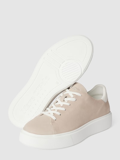 Marc O'Polo Sneakers met labelopschrift Taupe - 5