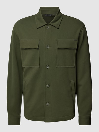 Antony Morato Overshirt met borstzakken Olijfgroen - 2