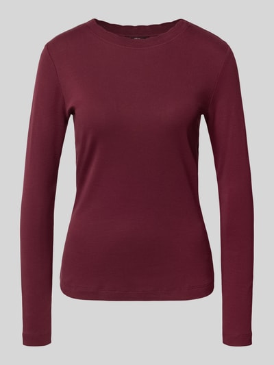 zero Longsleeve mit Rundhalsausschnitt Bordeaux 2