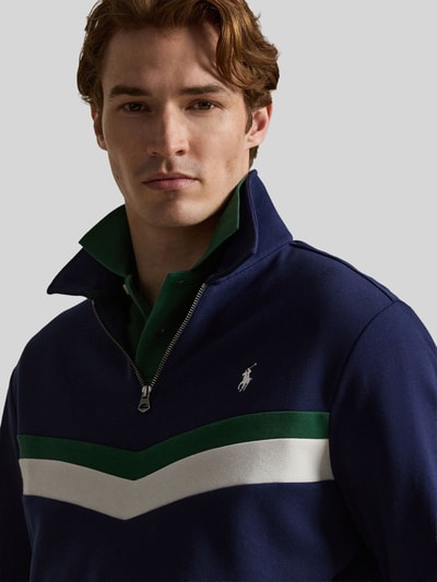 Polo Ralph Lauren regular fit schipperstrui van katoenmix Marineblauw - 3