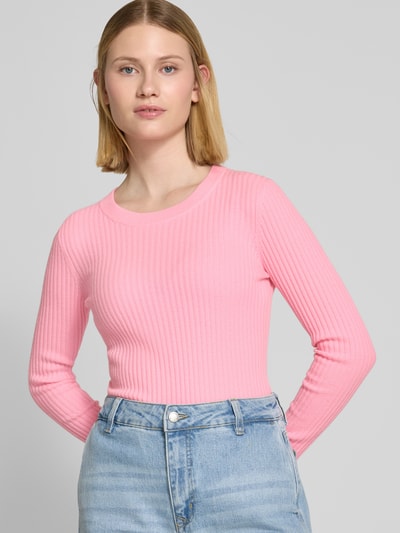 KUIJTEN Strickpullover aus reinem Kaschmir Modell 'BIBI' Rosa 3