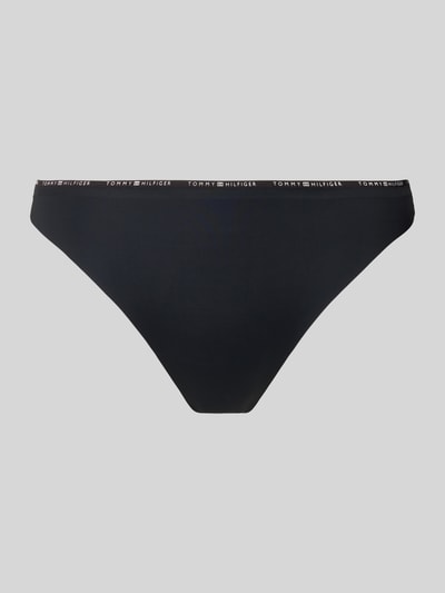 TOMMY HILFIGER String mit Label-Detail Black 1