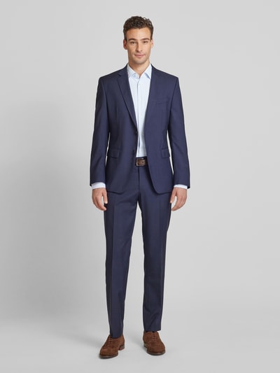 BOSS Slim Fit Business-Hemd mit Kentkragen Modell 'Hank' Bleu 1