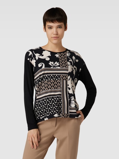 Betty Barclay Longsleeve mit Motiv-Print Black 4