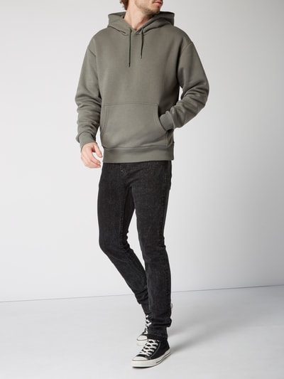 REVIEW Oversized Hoodie mit Känguru-Tasche Oliv 1