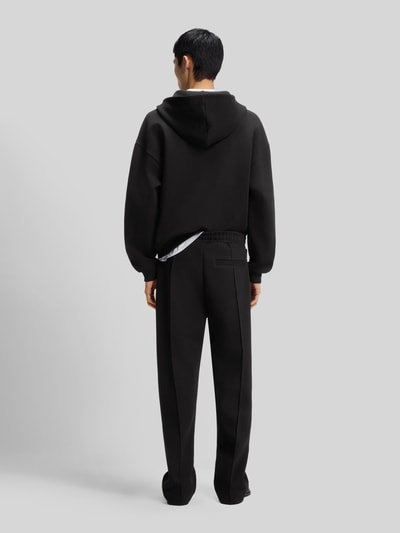 HUGO Regular Fit Sweatpants aus Baumwoll-Mix Modell 'Dabinpant' Black 5