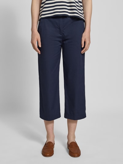 Raphaela By Brax Spodnie materiałowe o skróconym kroju model ‘LORELLA’ Granatowy 4