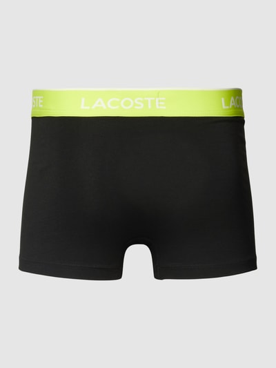 Lacoste Trunks mit elastischem Bund im 3er-Pack Black 3