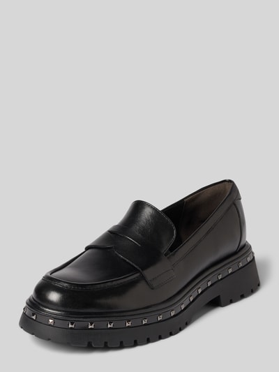 Tamaris Loafer aus echtem Leder  Black 1