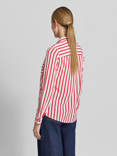 Christian Berg Woman Bluse aus Viskose mit Brusttaschen Rot 5