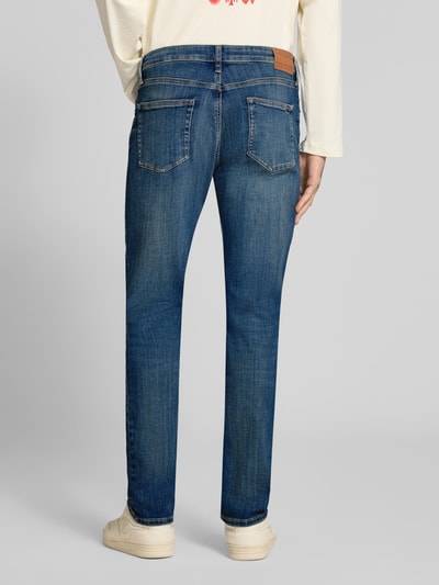 Tommy Jeans Slim Fit Jeans aus Baumwoll-Mix Modell 'SCANTON SLIM' Jeansblau 5