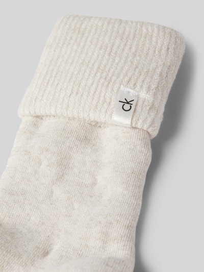 CK Calvin Klein Socken mit Label-Detail Beige 2