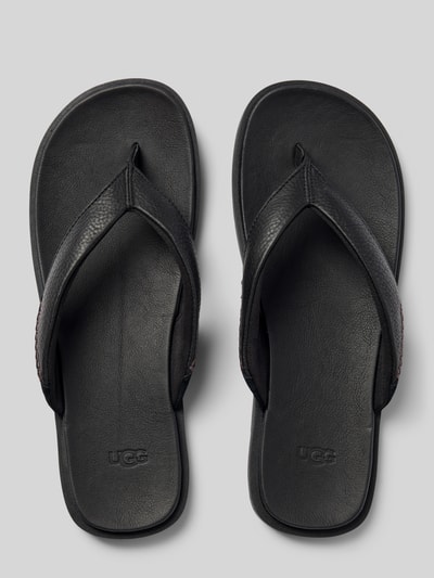 UGG Zehentrenner mit Label-Detail Modell 'SEASIDE II' Black 3