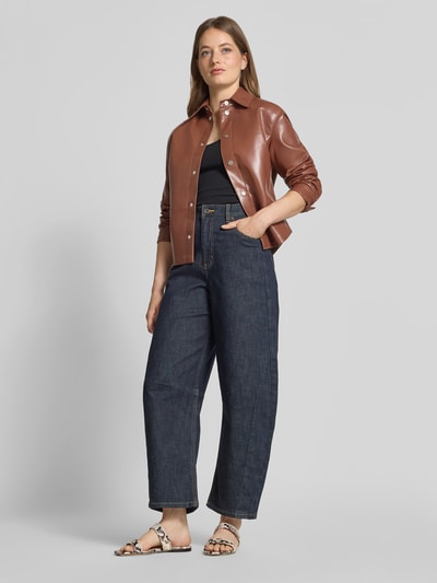 Iro Pantoletten aus echtem Leder Beige 1