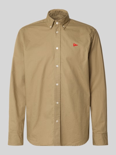 Forét Vrijetijdsoverhemd met knoopsluiting Kaki - 2