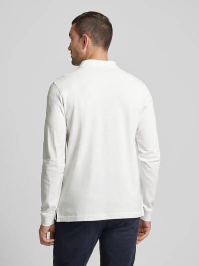 MCNEAL Regular fit poloshirt met labelstitching Offwhite - 5