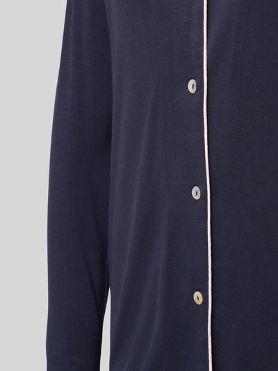 CCDK Copenhagen Pyjama-Oberteil mit Reverskragen Modell 'Joy' Dunkelblau 2