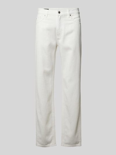 Emporio Armani Stoffhose mit 5-Pocket-Design Weiss 2