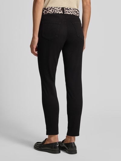 Marc Cain Spodnie materiałowe z 5 kieszeniami Czarny 5