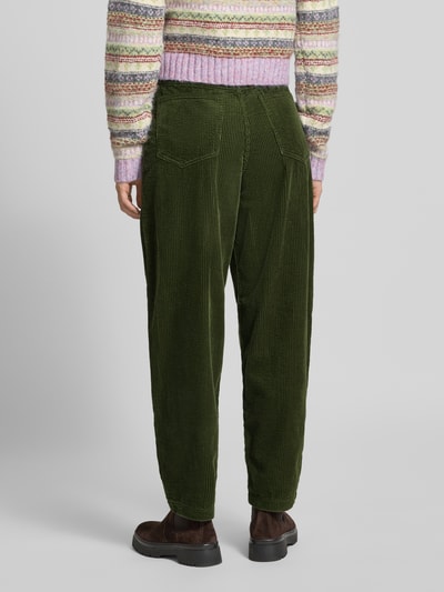 Christian Berg Woman Stoffhose mit Eingrifftaschen Dunkelgruen 5