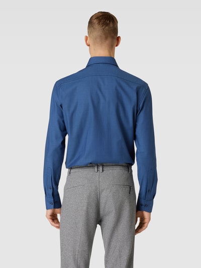 OLYMP Modern Fit Business-Hemd mit Kentkragen Blau 5