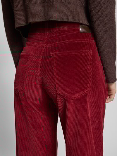 Brax Flared Cordhose mit französischen Eingrifftaschen Modell 'MAINE' Bordeaux 3