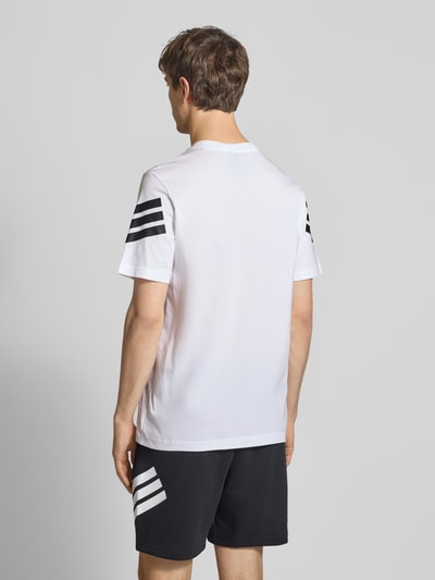 adidas Sportswear Regular Fit T-Shirt aus reiner Baumwolle Weiss 5