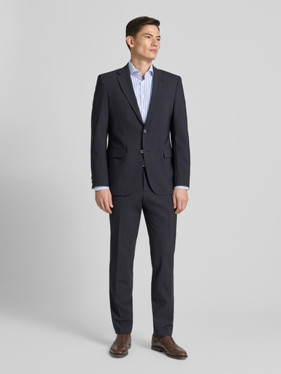 SEIDENSTICKER REGULAR FIT Regular fit zakelijk overhemd van katoen met kentkraag Koningsblauw - 1