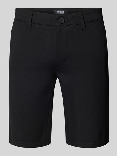 Only & Sons Shorts mit Eingrifftaschen Modell 'MARK' Black 2