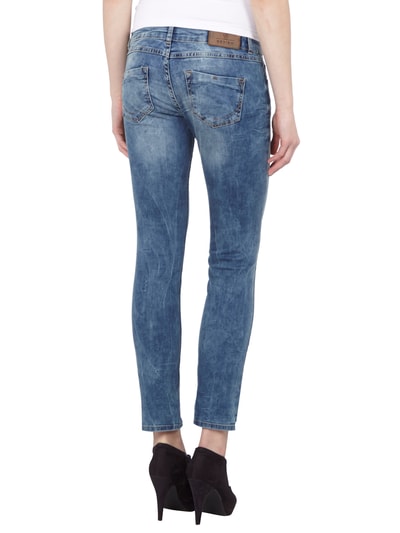 Review Slim Fit Jeans mit Stretch-Anteil Blau 4