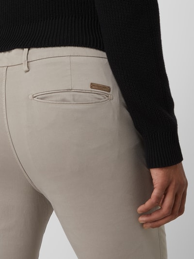 Baldessarini Slim fit chino met stretch, model 'Jorck' Beige - 3