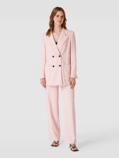 Marc Cain Stoffhose mit Bügelfalten Rosa 1