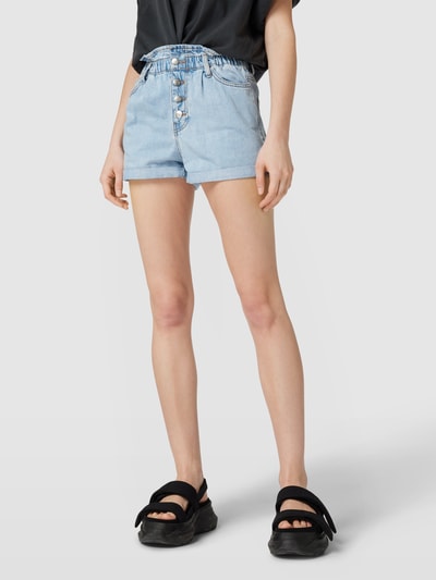 ONLY Jeansshorts im 5-Pocket-Design Modell 'CUBA' Hellblau 4