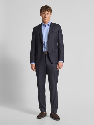 ETERNA Modern fit zakelijk overhemd met kentkraag Bleu - 1